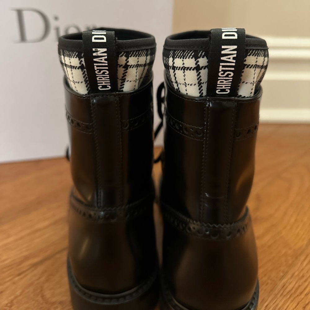 CHRISTIAN DIOR black boots - Picture 3 of 16